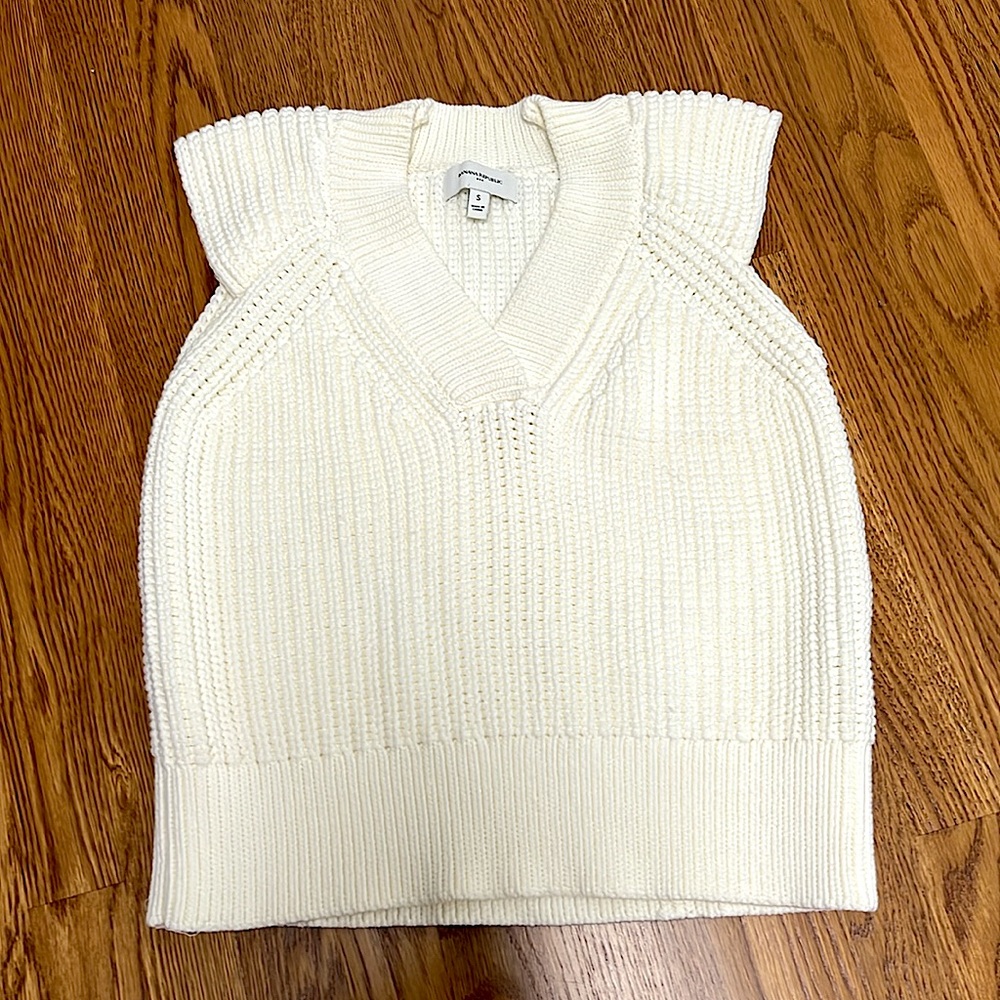 Banana Republic Textures Cross-V Sweater - Small